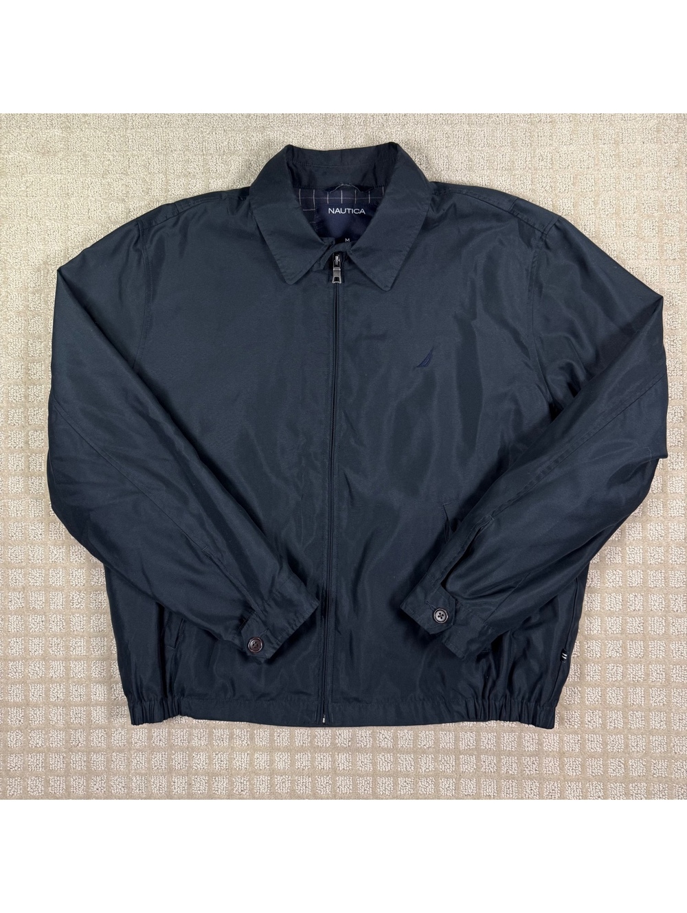 Nautica Harrington navy lightweight jacket